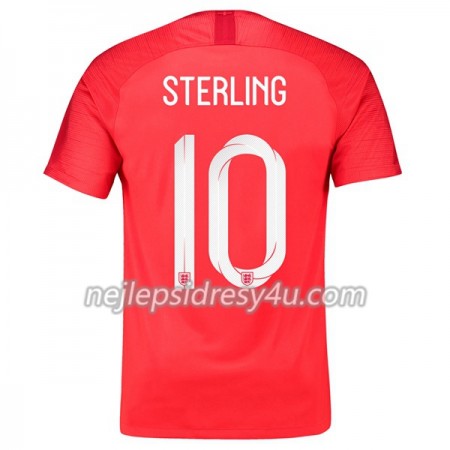 Fotbalový Dres Anglie Sterling 10 Venkovní MS 2018
